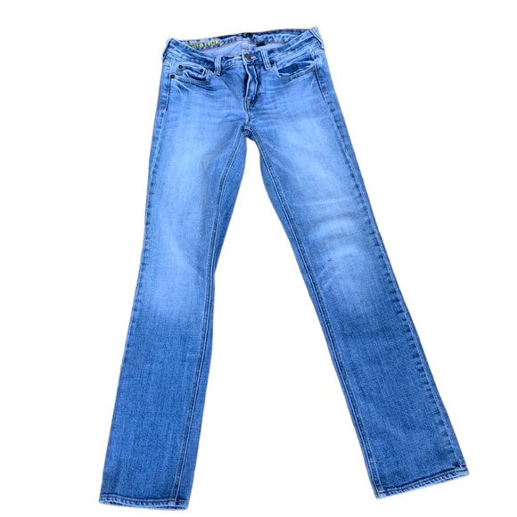 J. Crew Denim - J CREW MATCHSTICK WOMENS STRETCH DENIM BLUE JEANS SIZE 26 REGULAR